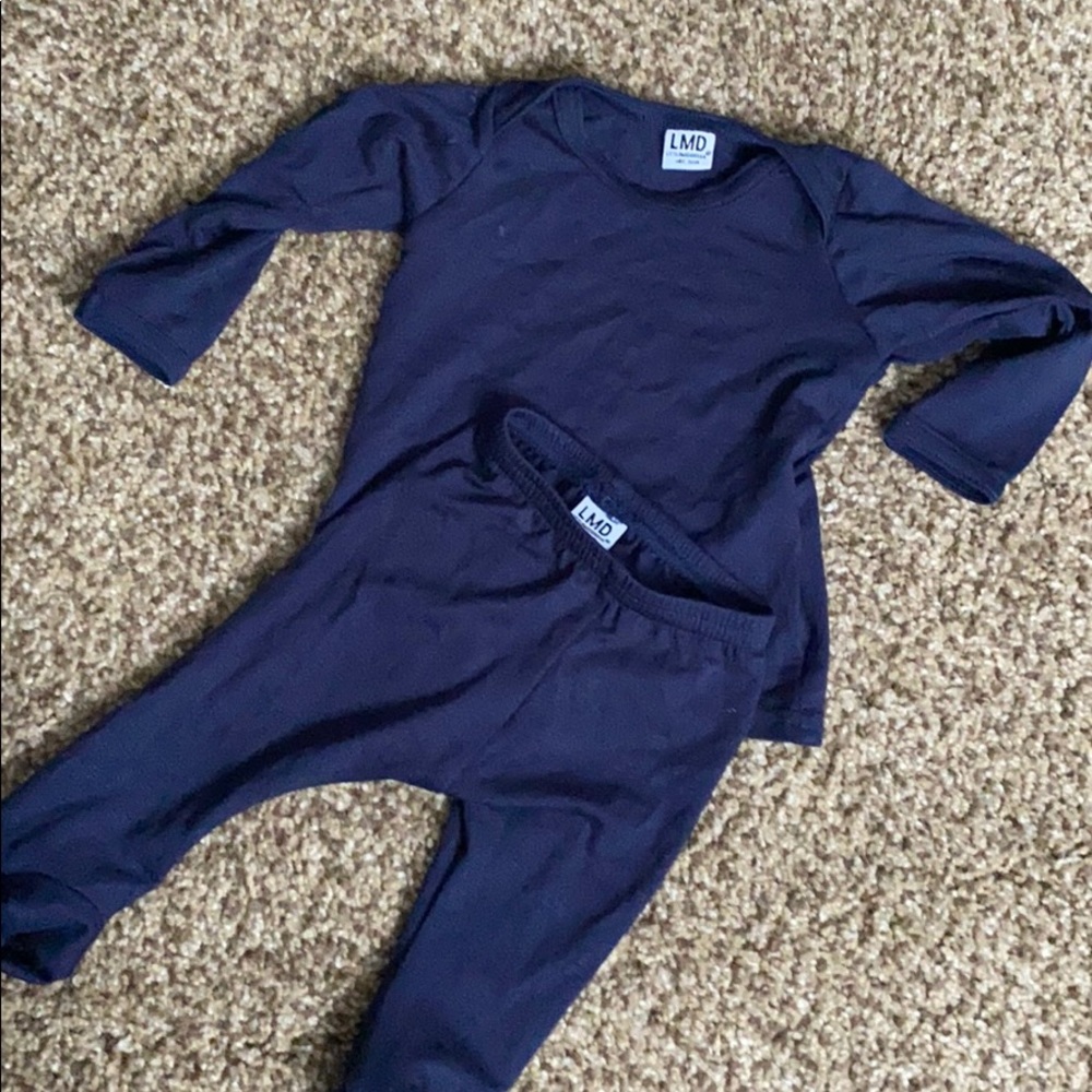 Newborn size little miss dessa two piece